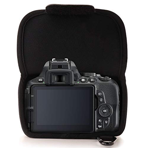 MegaGear Sony Alpha A7S II, A7R II, A7 II (28-70mm) Ultra Light Neoprene Camera Case, with Carabiner - Black - MG640 - Image 5