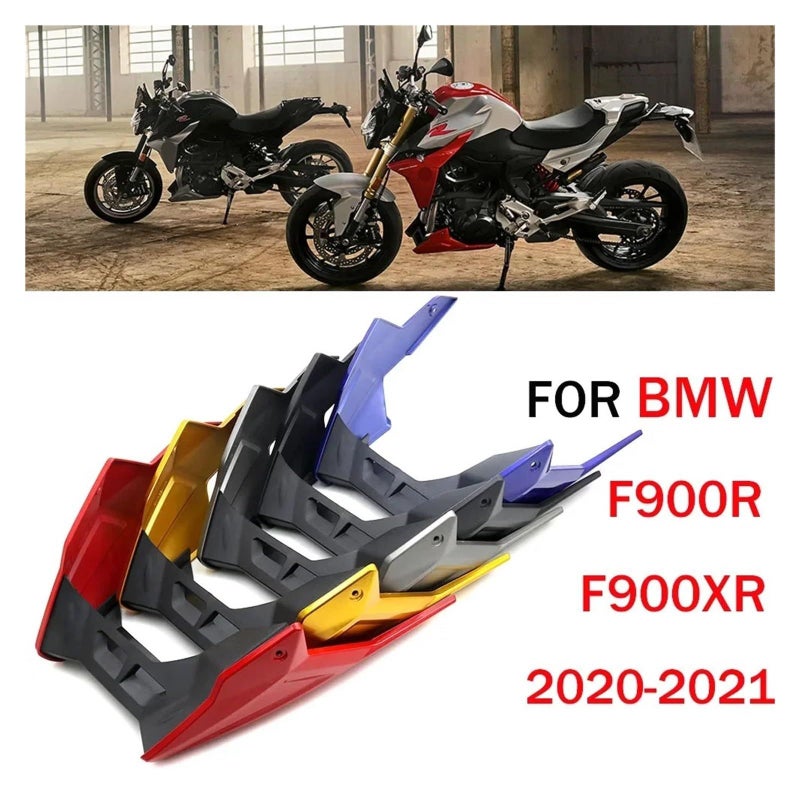 غطاء حماية هيكل المحرك الأزرق للدراجات النارية F900R F900XR، واقي العادم للحماية - Image 3