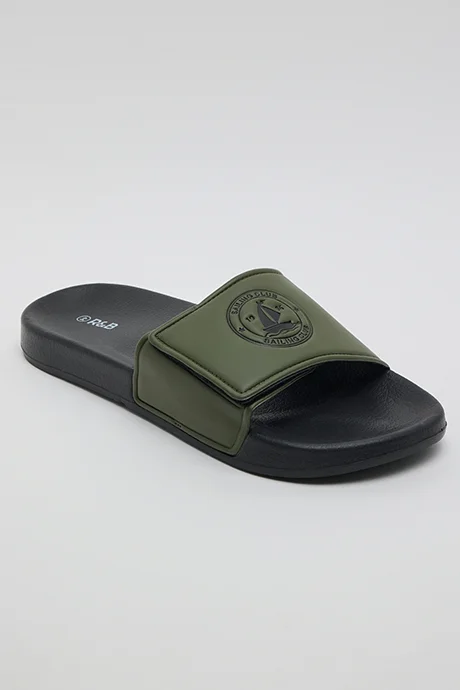 R&B Debossed Slides