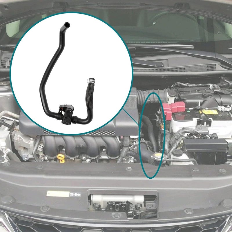 HQPASFY Heater Unit Inlet Hose Control Valve with Hose Clamp for Nissan Armada 2004-2015 - Image 3