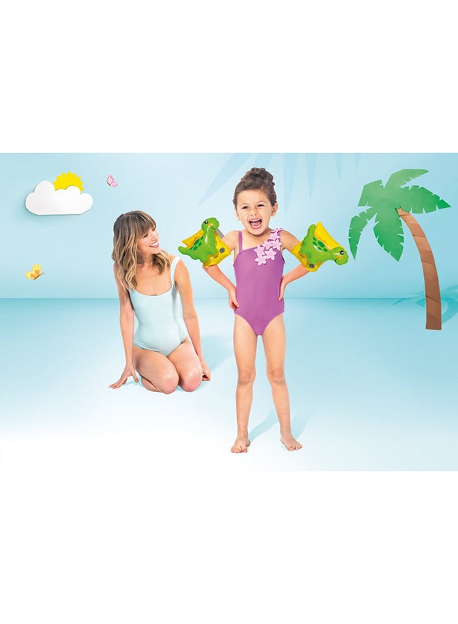 INTEX Pair Of Dinosaur Arm Bands 23x20cm - Image 4