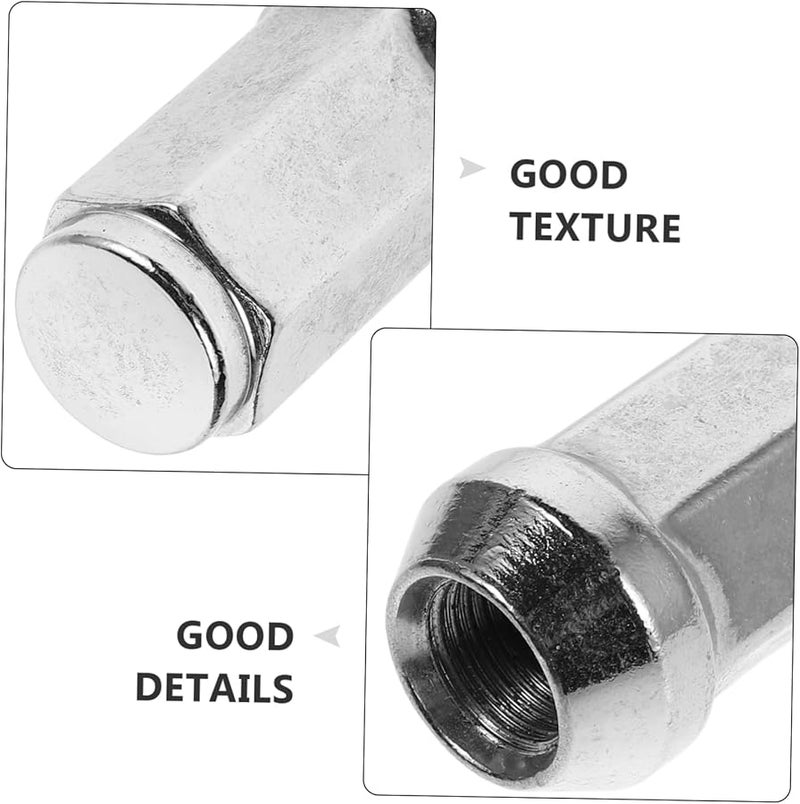 طقم صواميل عجلات مطلي بالكروم لحماية المحور من الأوساخ والتآكل - Image 4