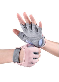 SYOSI Gym Weight Lifting Workout Gloves for Women Padded Extra Grip Palm Protection Breathable for Exercise Weightlifting, Training, Fitness, Cycling, Hanging, Pull ups  - Image 1