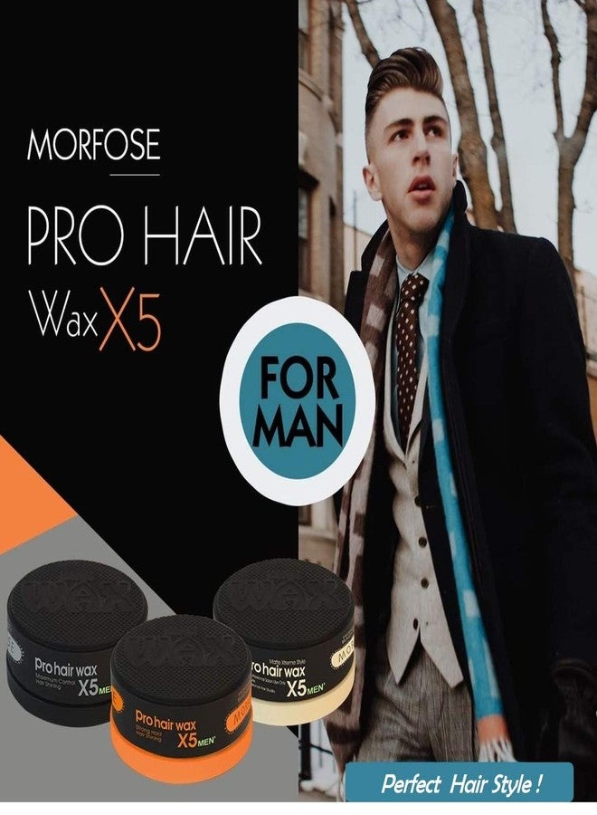 Morfose Pro Men' Pro Hair Wax / 5.1 oz - Image 4