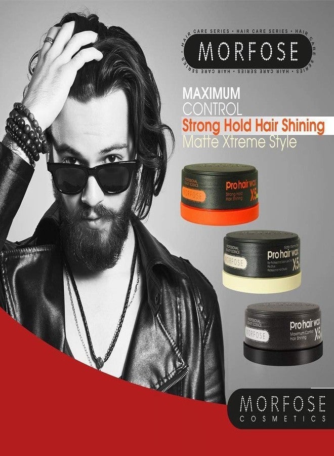 Morfose Pro Men' Pro Hair Wax / 5.1 oz - Image 5