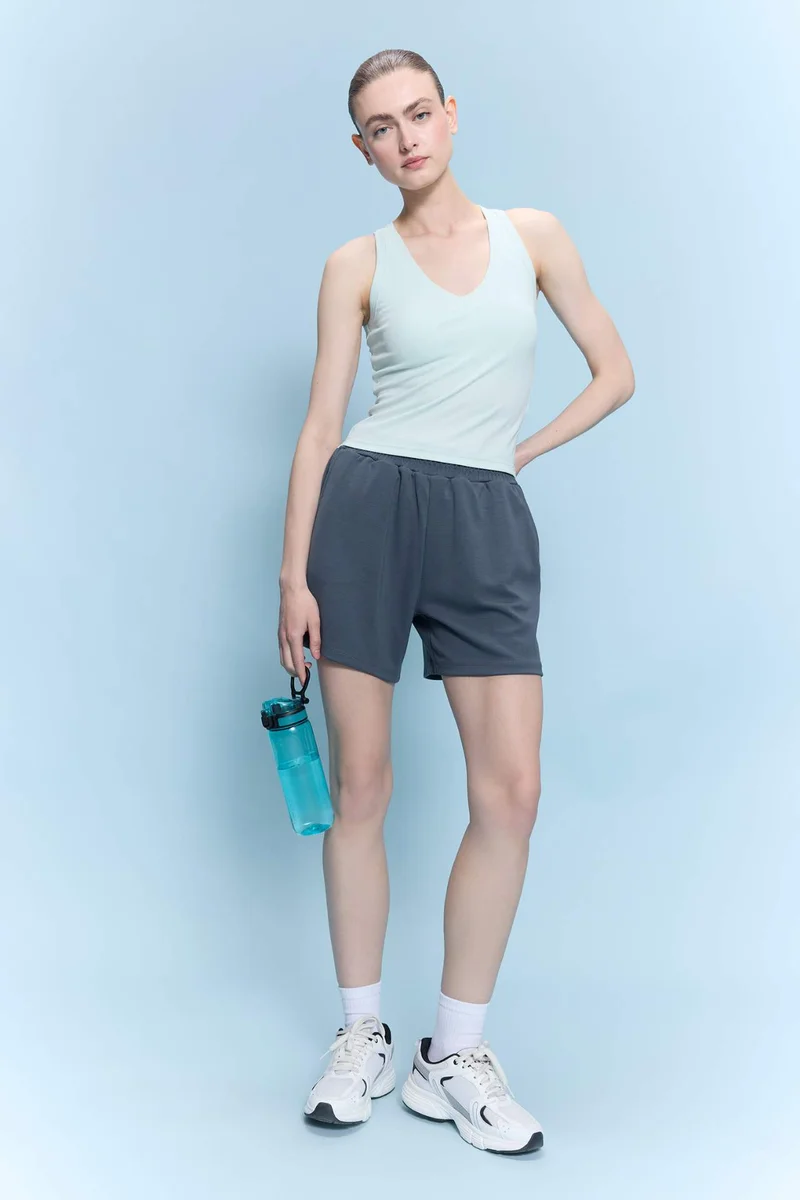 ديفاكتو Standard Fit modal Short Leg Shorts