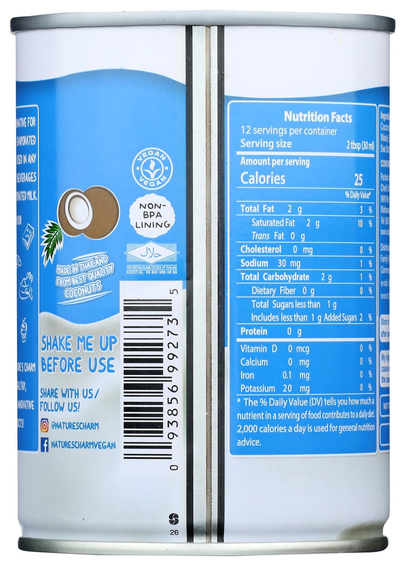 Nature's Charm Natcharm Coconut Milk Evaporated, 12.2 oz - Image 2