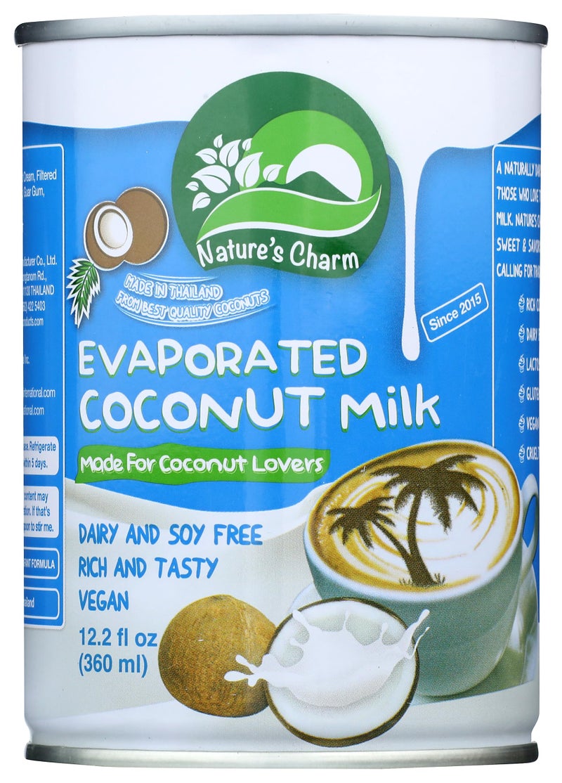 Nature's Charm Natcharm Coconut Milk Evaporated, 12.2 oz - Image 1