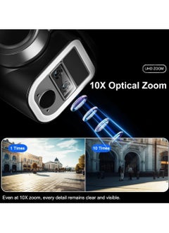 LS Vision LS VISION 12MP 6K 10X Zoom Dual Screen Solar Camera Outdoor 4G/WiFi 2 In 1 Three Lens Dual PIR Detection Auto Tracking CCTV Cam  - Image 5