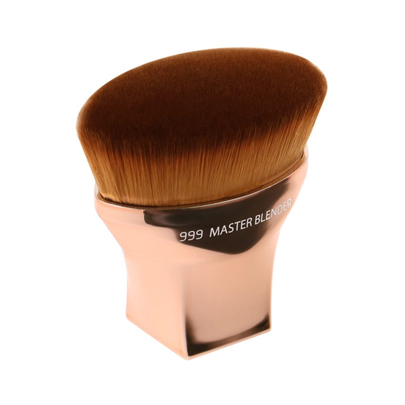 Bdellium Tools Professional Makeup Brush  Studio Series 999 Master Blender  With Soft Synthetic Fibers For Smooth  Flawless Finish Rose Gold 1pc