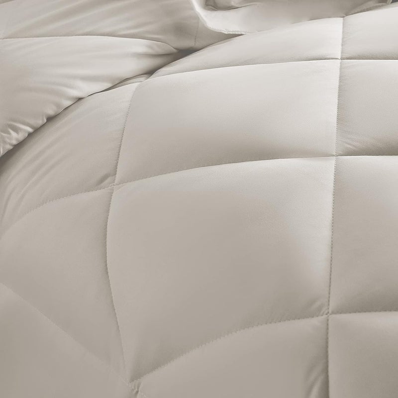 Fiber Quilt Set - Consists of a Quilt and 2 Pillowcases 50 * 70 (beige, 180X230) - Image 5