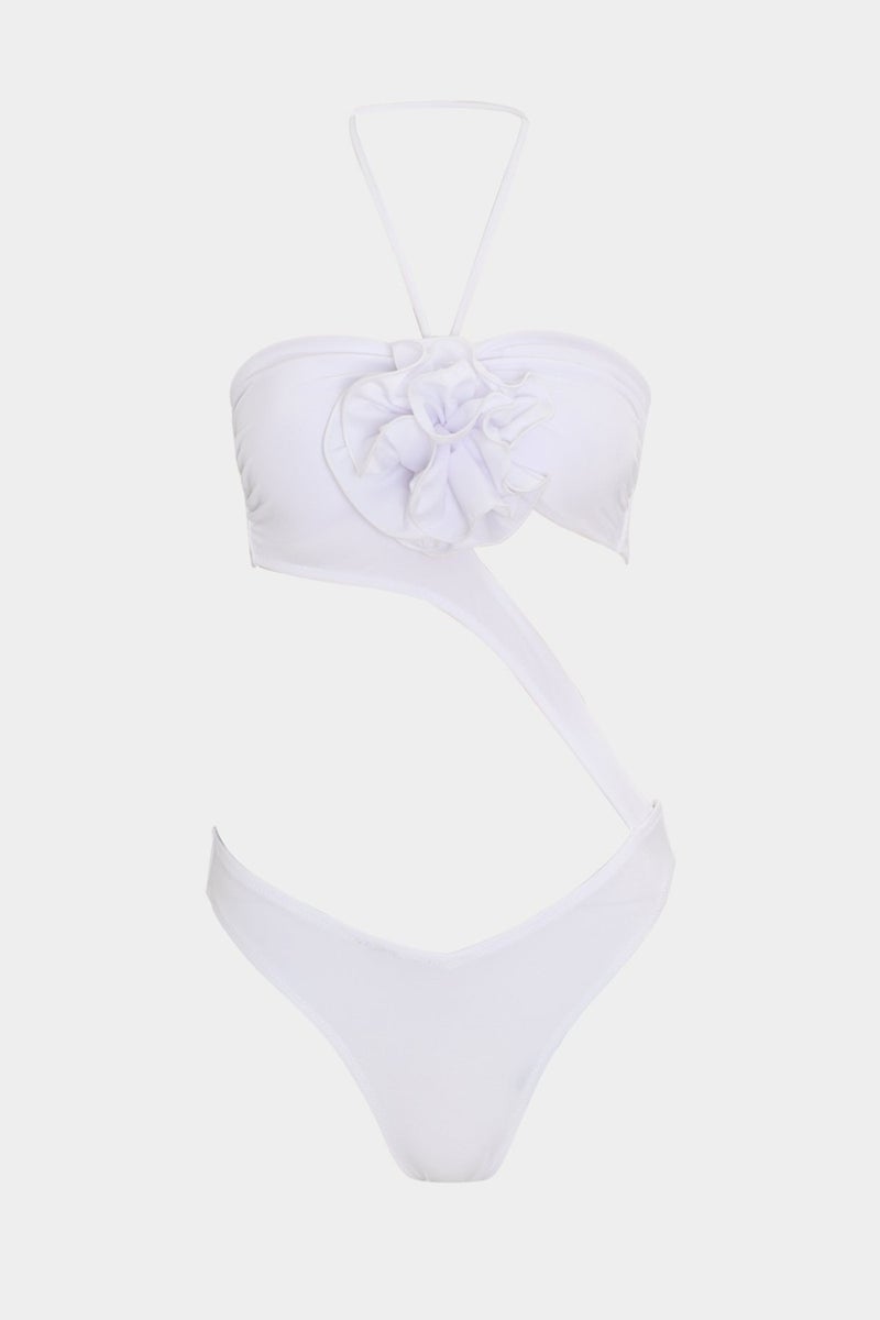 Açelya Okcu Azalea Okcu Premium Rose Detailed Venus Fit Women's Swimsuit  - Image 1