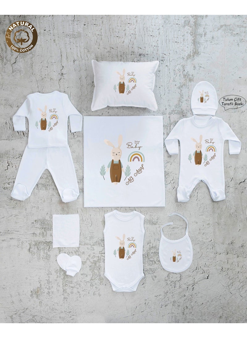 Yzc Home E84 Named, Named, Baby Boy 10LU White Hospital Exit 
