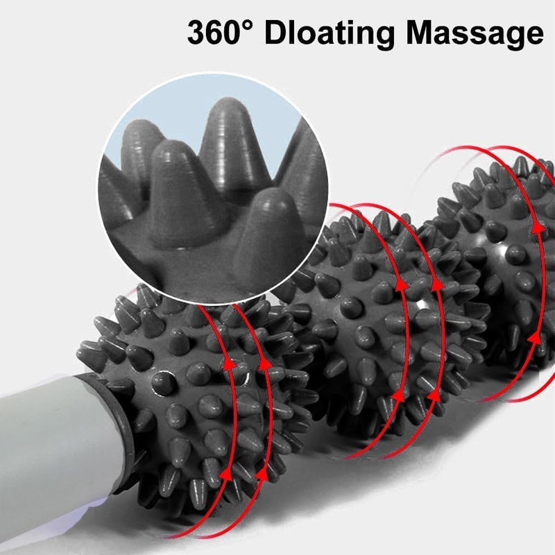 SKY-TOUCH 4-in-1 Roller Muscle Massage Set with Massage Ball and Roller Bag - Image 4
