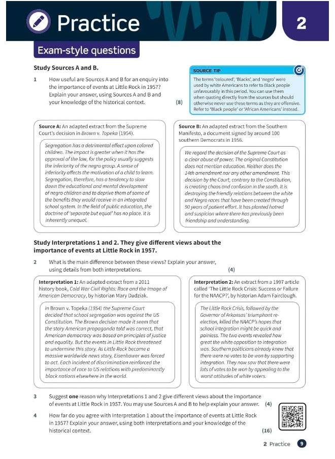 null - Oxford Revise: Edexcel GCSE History: The USA, 1954-75: conflict at home and abroad Complete Revision and Practice - Image 1