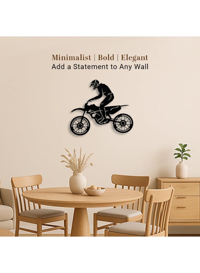 RIGID Biker Metal Wall Art - Image 4