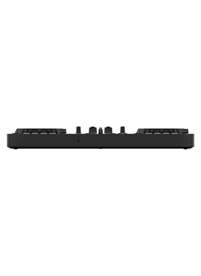2-deck DJ Controller with Multi-device Compatibility, Smart Mixing, Streaming Integration, and USB Audio Output