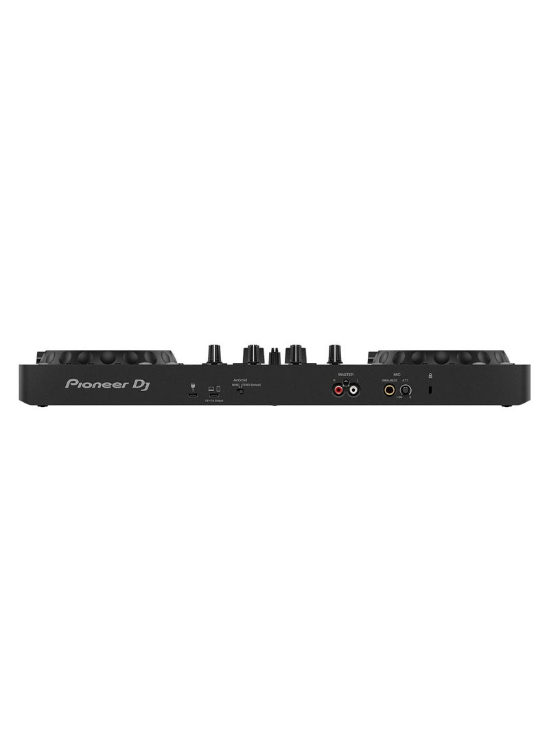2-deck DJ Controller with Multi-device Compatibility, Smart Mixing, Streaming Integration, and USB Audio Output