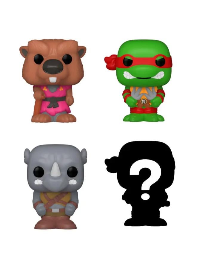 Funko Bitty Pop! Tv Series: Teenage Mutant Ninja Turtle - Splinter 4pk - Image 1