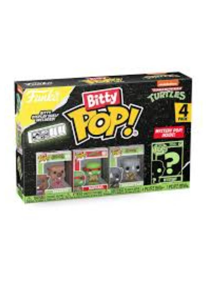 Funko Bitty Pop! Tv Series: Teenage Mutant Ninja Turtle - Splinter 4pk - Image 3