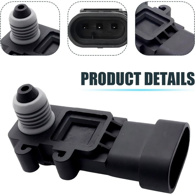 High Temperature Fuel Tank Pressure Sensor Steam Vent Replaces 16238399 9377680 1 Pack - Image 3