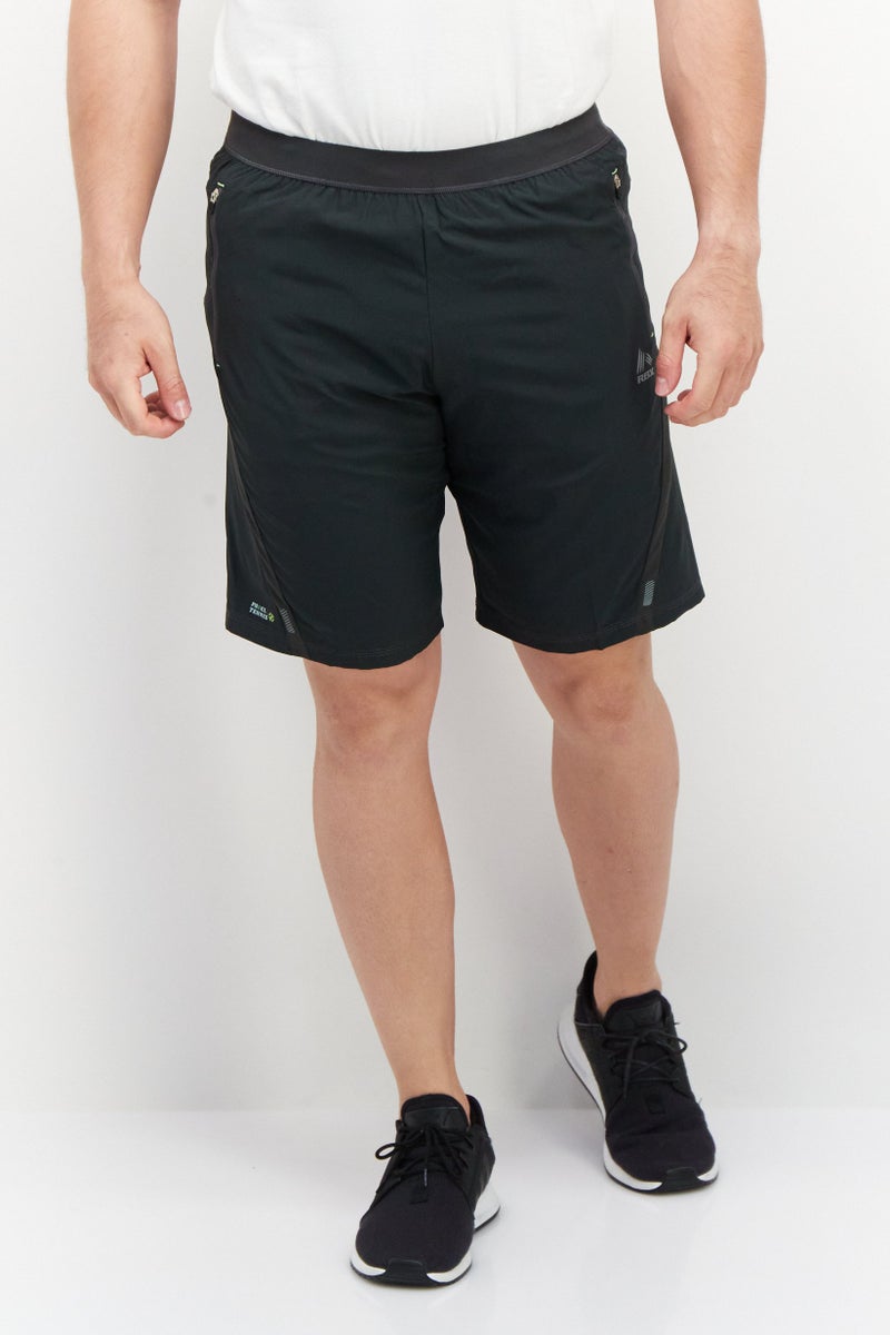 RBX شورتات تدريب رياضية للرجال، رمادي داكن - Image 1