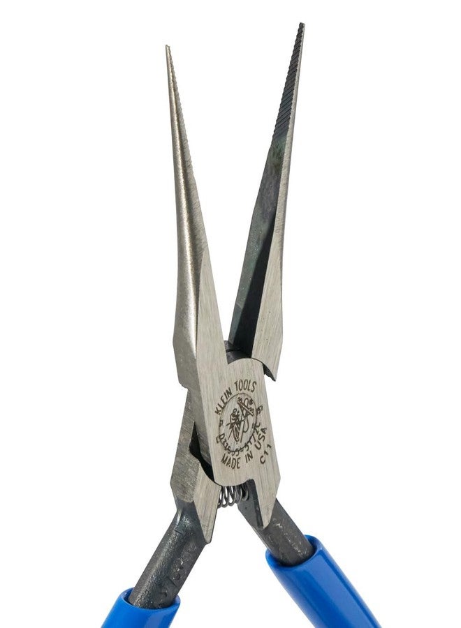Klein Tools D335-51/2C Linemans Pliers, Needle Nose Side Cutters, Spring Loaded, 5-Inch, Extra Slim - Image 4
