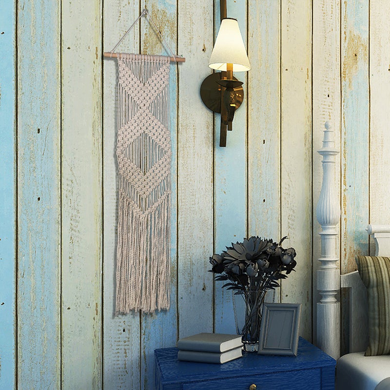 Handmade Tassel Wall Hanging Tapestry Ornament Craft Indoor Home Hanging Decor - Image 1