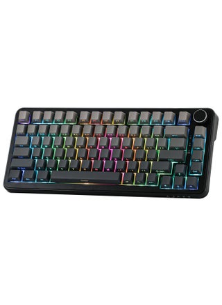 AK820 MAX Gasket Mount Wireless Mechanical Keyboard BT5.0/2.4GHz/USB-C Gaming Keyboard 5 Layer Pad Flex-cut PCB FR4 Plate with RGB Backlight for Win/Mac - pzsku/Z08046181C8B309609A3EZ/45/1749520839/e57c5c4e-d849-4d8a-8fc6-8fd0ba36f132