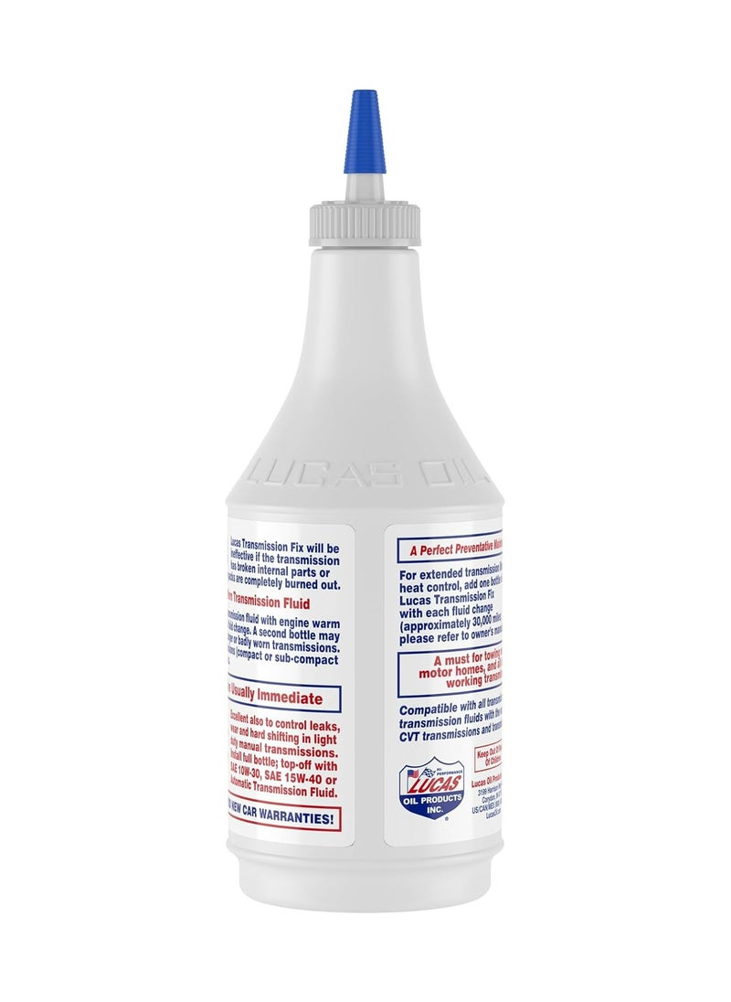LUCAS Lucas Oil 10009 Transmission Fix - 24 Ounce, White  - Image 2