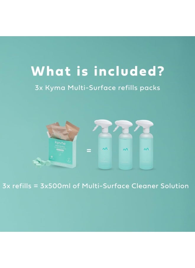 kyma - Kyma 1.5 Liter Multi Surface Cleaner Refill Tablets - Image 1