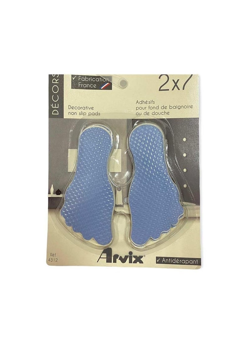 Ebreez Ar 312 41 Decorative Bath Foot Pad  White Decorative Nonslip Bath Pads - Image 1