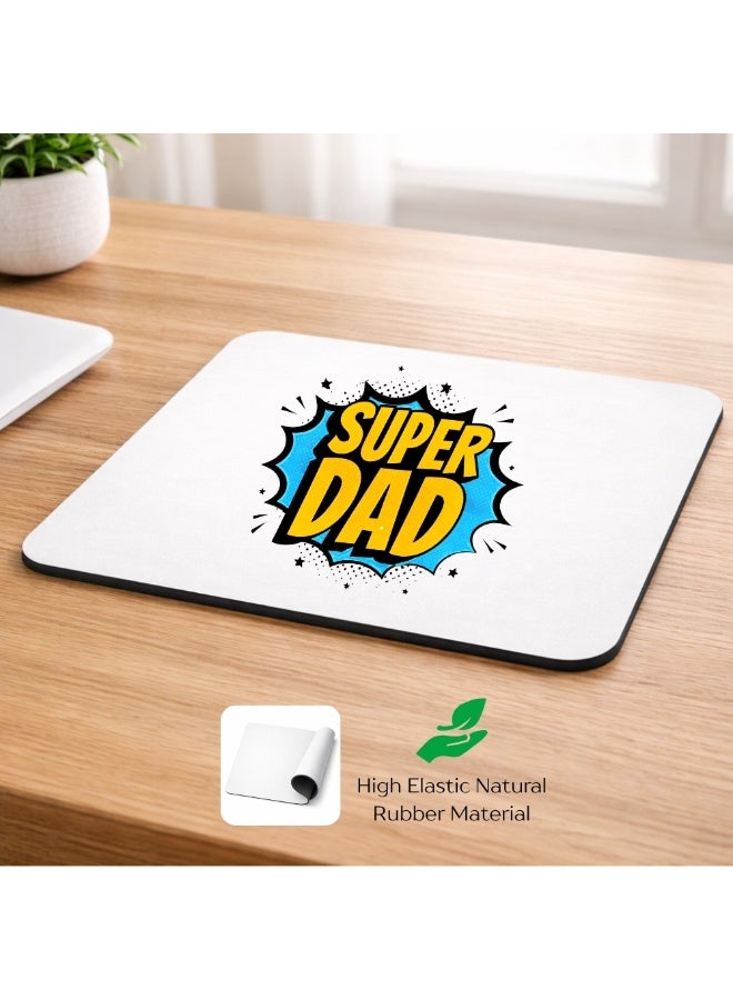 PRINTSHOP4ME Make Dad's Workday More Comfortable With Our Father's Day Mouse Pad - Non-Slip Base And Smooth Surface For Precise Mouse Control - A Thoughtful Gift - Image 5
