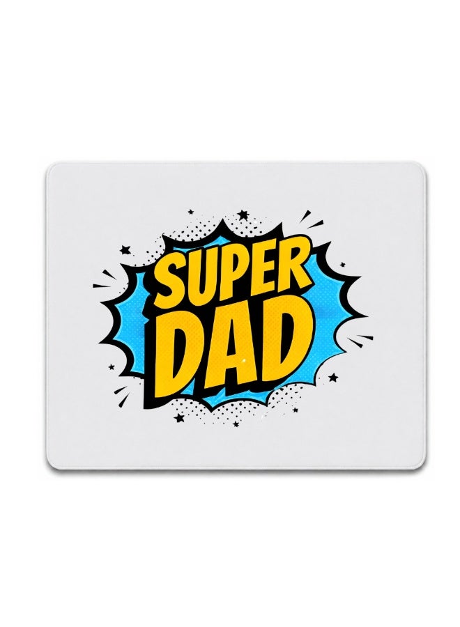 PRINTSHOP4ME Make Dad's Workday More Comfortable With Our Father's Day Mouse Pad - Non-Slip Base And Smooth Surface For Precise Mouse Control - A Thoughtful Gift - Image 1