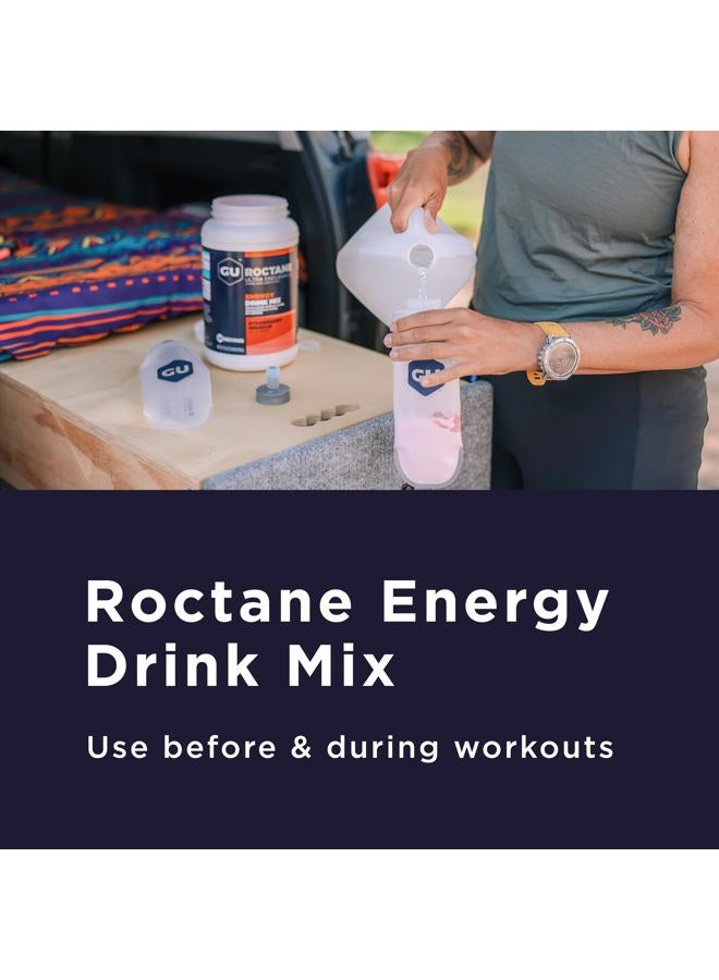 Gu Energy Roctane Ultra Endurance Energy Drink Mix, Tropical Fruit, 3.44-Pound Jar - Image 2
