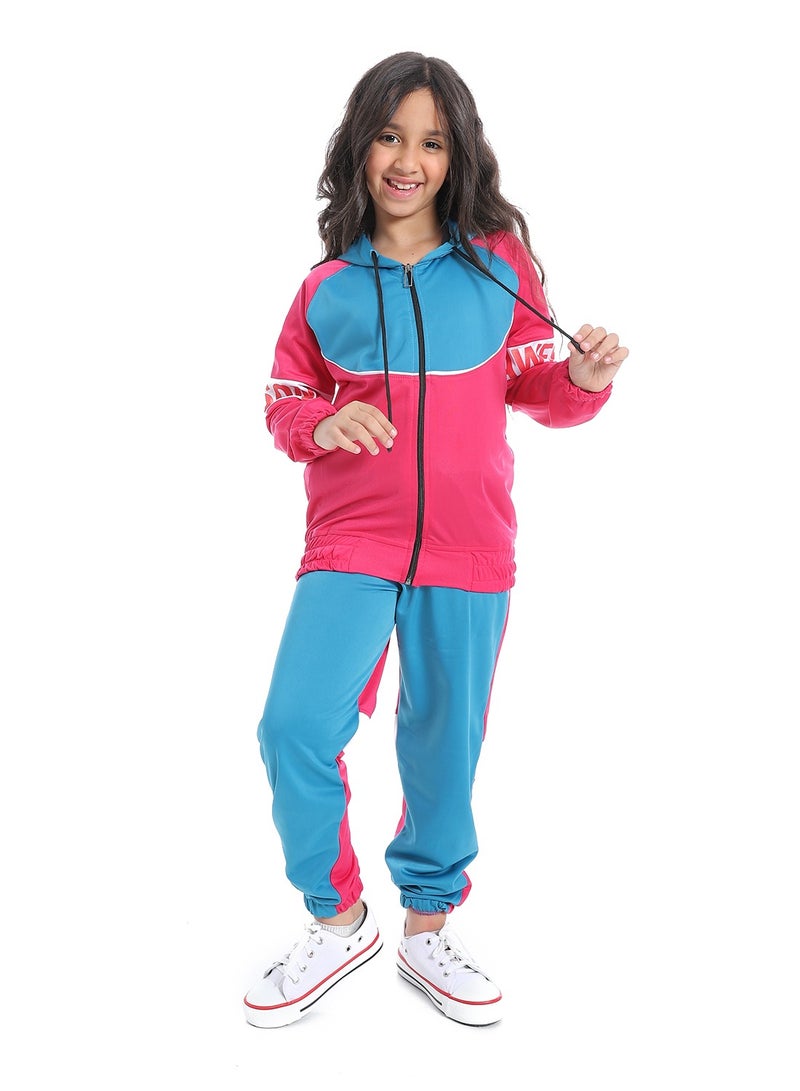 سيزار ترنج رياضي بناتي مكون من قطعتين - Image 1