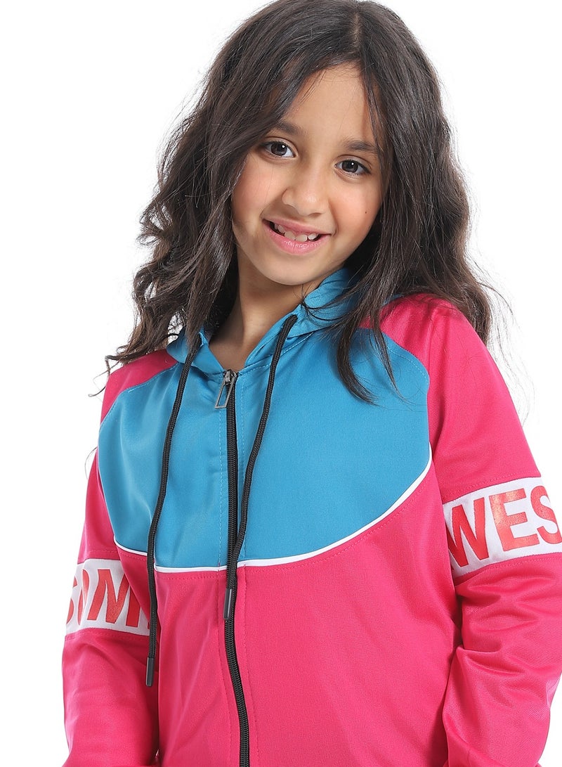 سيزار ترنج رياضي بناتي مكون من قطعتين - Image 4