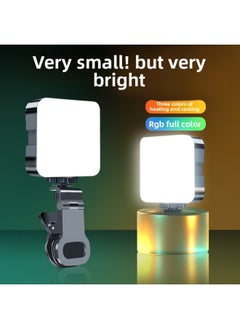 General Portable Outdoor Live Square Soft Light Cool And Warm Photography Light USB Charging RGB Pocket Light-Light Source Color:【rgb】fill Light  - Image 5
