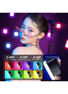 General Portable Outdoor Live Square Soft Light Cool And Warm Photography Light USB Charging RGB Pocket Light-Light Source Color:【rgb】fill Light  - Image 3