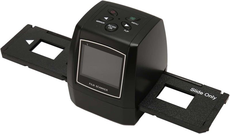 2.36in TFT LCD Film Scanner, 5MP CMOS Sensor for 35mm/135mm Slides, Negatives Photos, with Brightness Adjustment, Preview, Playback Editing Functions, Supports up to 32GB Storage - Image 3