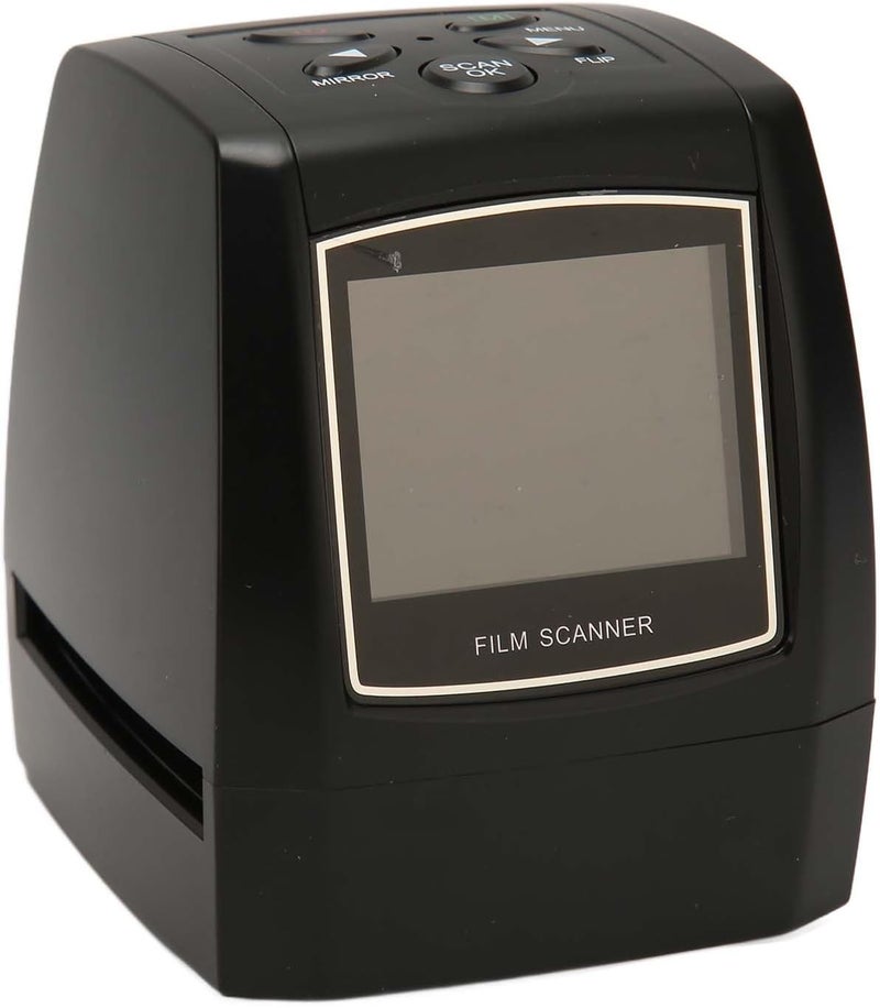 2.36in TFT LCD Film Scanner, 5MP CMOS Sensor for 35mm/135mm Slides, Negatives Photos, with Brightness Adjustment, Preview, Playback Editing Functions, Supports up to 32GB Storage - Image 5
