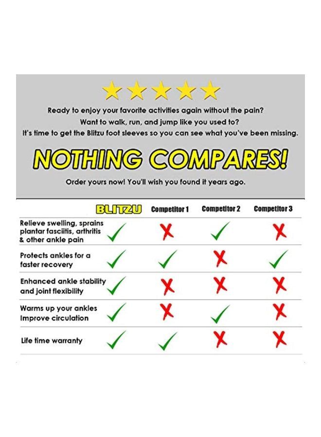 NIBEMINENT Plantar Fasciitis Compression Socks - Image 5