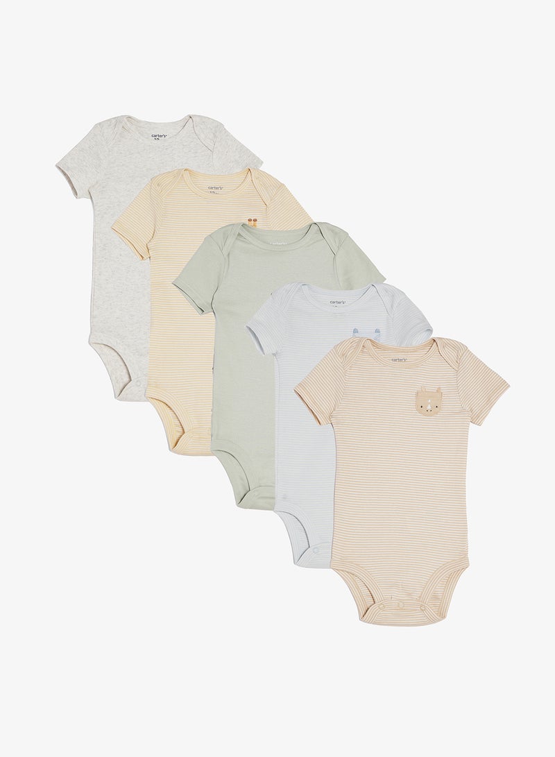 carter's Infant 5 Pack Of Printed Bodysuit - Image 1