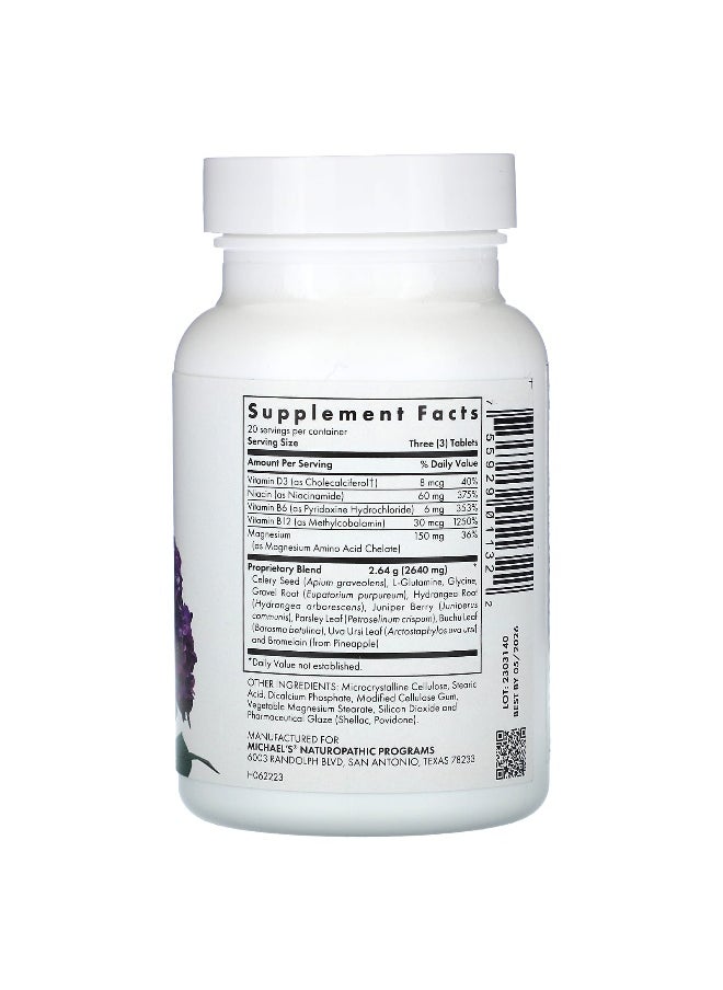Michael's Naturopathic - Michael's Naturopathic, Kidney Factors, 60 Vegetarian Tablets - Image 1