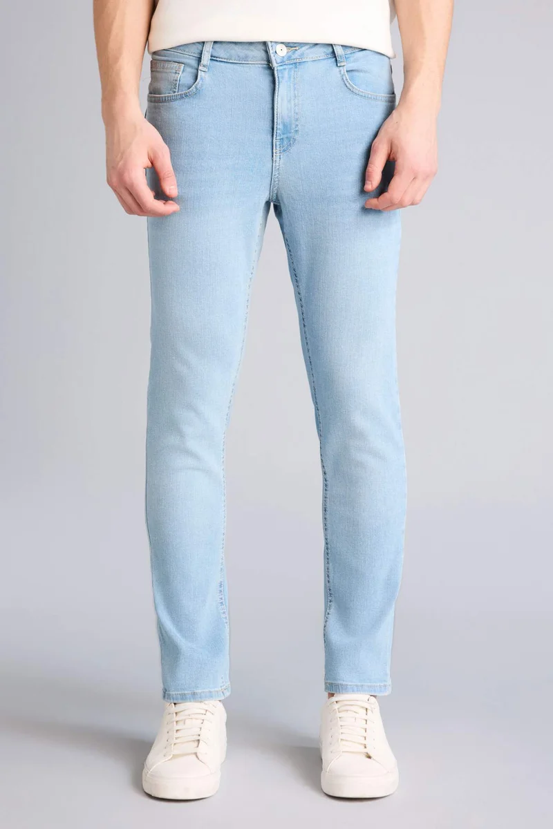 Defacto  Carlo Skinny Fit Regular Waist Jeans for Men | Best Price UAE