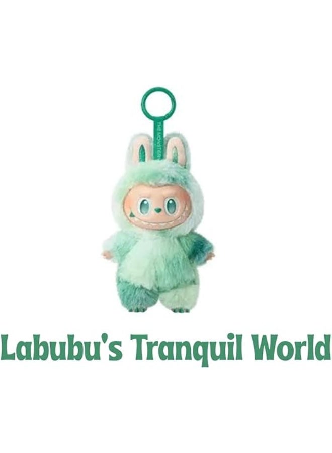 Doll keychain LABUBU 3.0 Labu vinyl face plush blind box Macaron 1 single box(High quality version) - Image 1