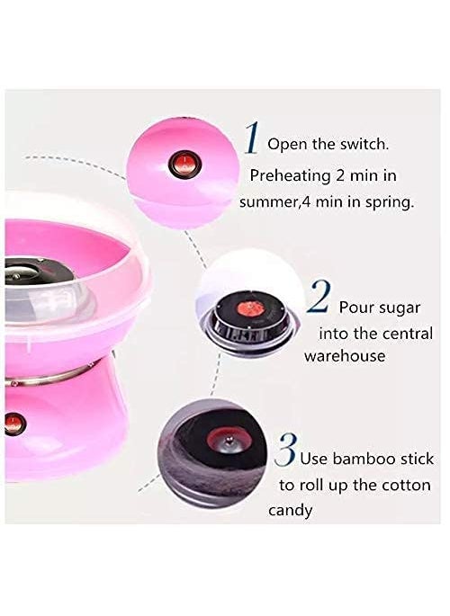 AASTIK SALES AASTIK Electric Cotton Candy Maker Sugar Floss Maker Machine Make Hygienic Cotton Candy Machine for Your Kids at Home Multi Color  - Image 3