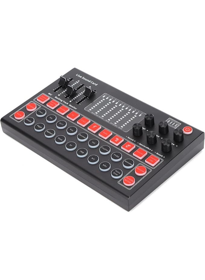 M9 USB Mixer Professional Soundcard Audio Interface for Live Stream Studio Recording PC Mobile - Image 2