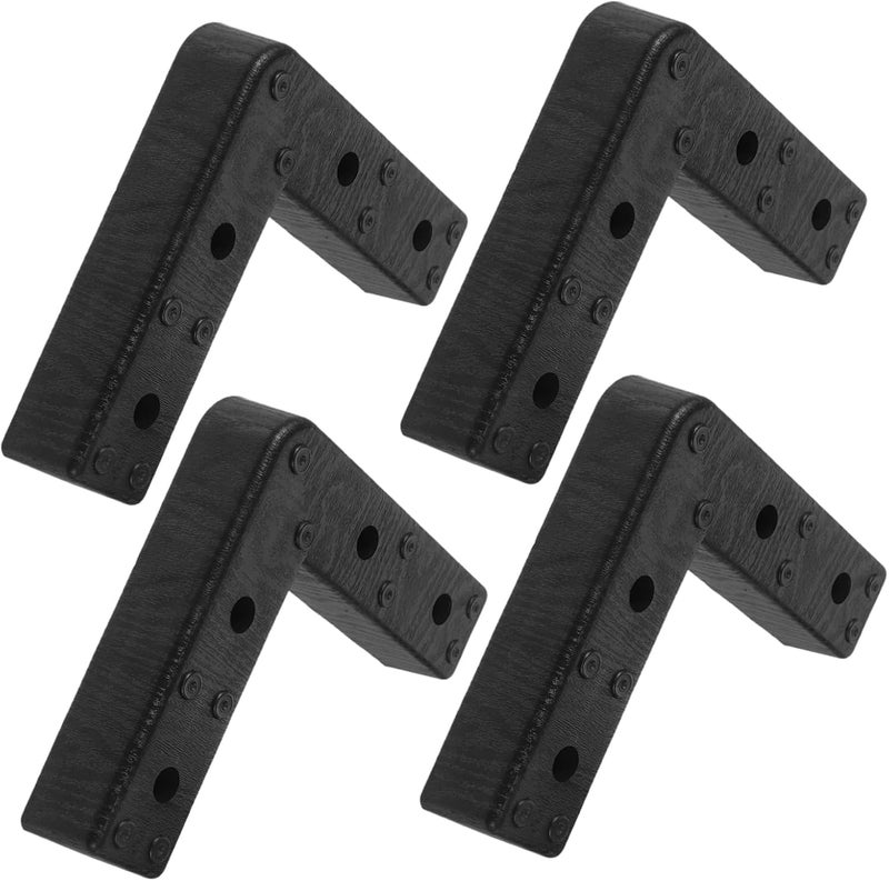 4pcs Bed Raisers Plastic Sofa Feet Shaped Furniture Risers Elevate Beds Create Extra Storage Space Modern Design for Home Use - Image 1