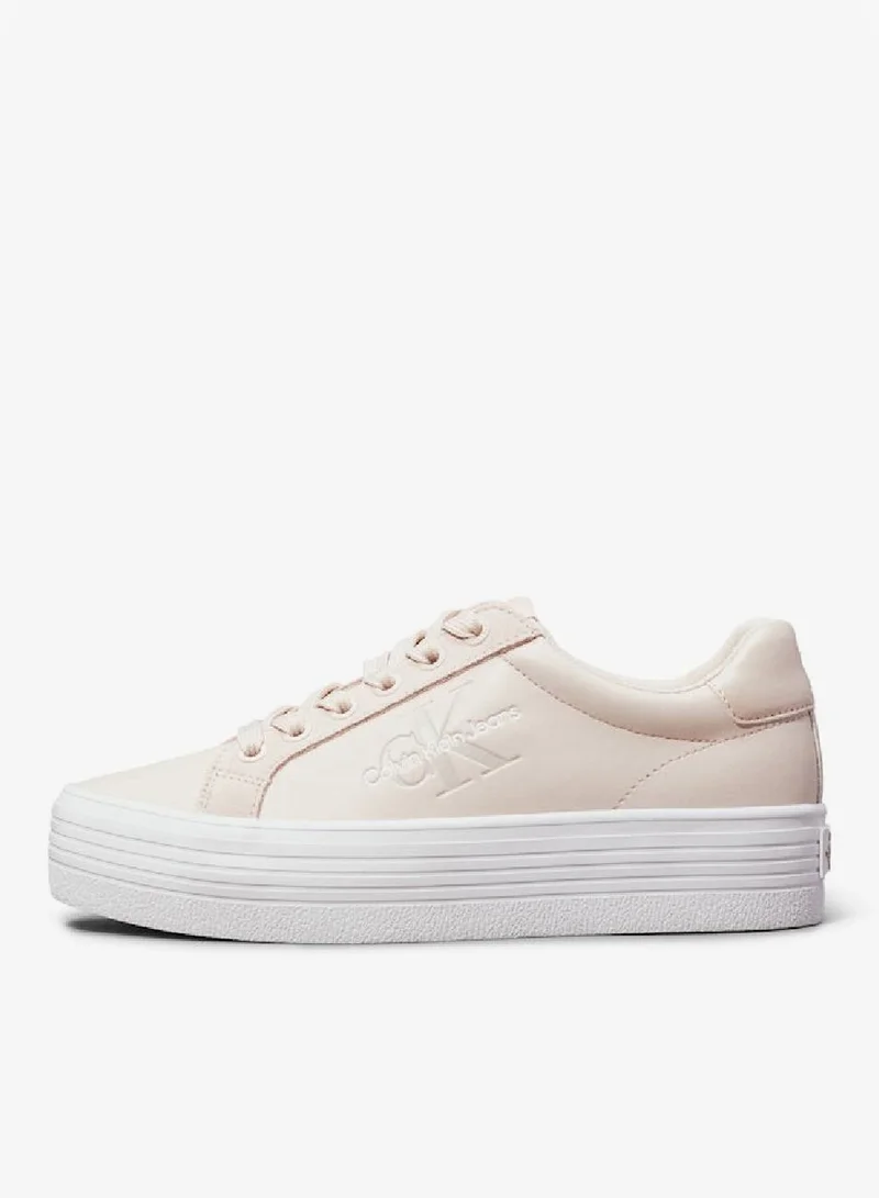Calvin Klein Jeans Whisper Pink/White Platform Sneakers for Women | Best Price UAE